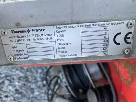 Pinces à carton, bras fix 2019  Durwen UKK 25-PSD-E (5)