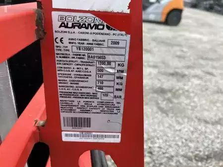 Karton klammer, fast arm 2009  Bolzoni YB120001 (5)