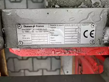 Čelisti na karton, pevné rameno  Durwen UKK 25-PSD-E (5)