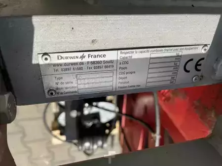 Čelisti na karton, pevné rameno  Durwen UKK 25-PSD-E (5)