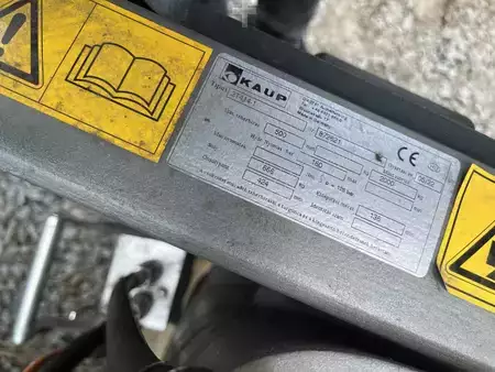 Čelisti na karton, pevné rameno  Kaup 2T414-1 (5)