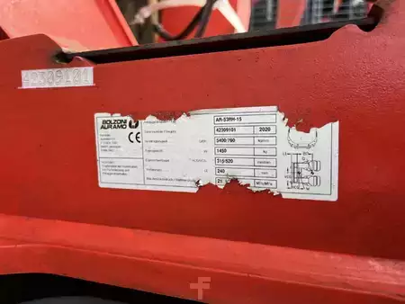 Čelisti na balíky 2020  Bolzoni AR-53RH-15 (5)