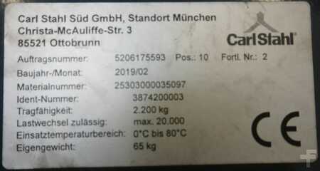 *** Autres *** 2019  Carl Stahl Batteriewechseltraverse 80 V (4)