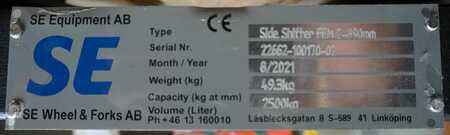 Boční posuvy 2021  SE Equipment Poland Sideshifter SE 0890mm/2500kg/FEM 2 (2)