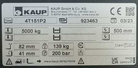 Tabliers à déplacement latéral 2023  Kaup 4T151P2 (3)