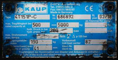Tabliers à déplacement latéral 2015  Kaup Kaup  4T151P-C, Breite 1880 mm (4)