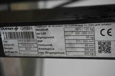 Teleskopické vidlice 2020  Durwen TGZ 20 800/1200 (6)