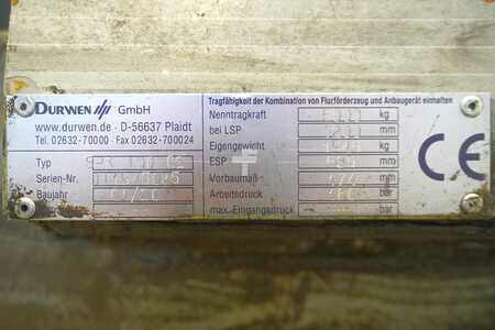 Horquilla multipálet 2/1 2020  Durwen DURWEN SPK100-C2, Breite 2200 mm (5)
