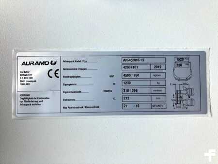 Papirtekercs fogó 360 fokkal forgatható 2019  Auramo BOLZONI-AURAMOlll AR-45RHO - 15 Breite:1200mm (5)
