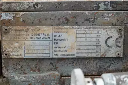 Dispositivo de despejar recipiente  2016  Durwen DGE 30 Breite:1150 mm (4)