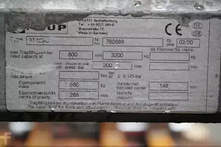 Multi-pallet handler 2/1 profile type 2020  Kaup KAUP 3T429C, Breite 1200 mm (5)