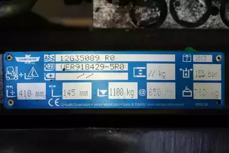 Pinza per cartoni, braccio rigido 2013  Cascade CASCADE 12G35089R0, Breite 1150 mm (5)