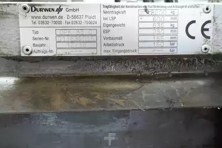 Doppelpalettengabel 2018  Durwen DURWEN DPK35C, Breite 1200 mm (5)