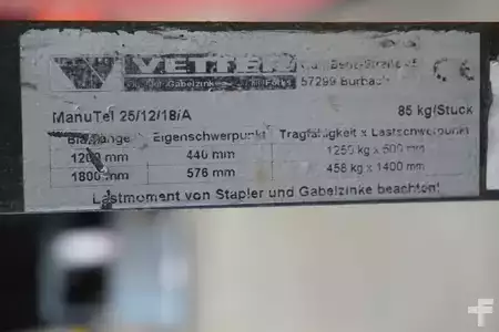 Hydraulinenjatkohaarukka - Vetter MTGZ25/12/18/A (4)