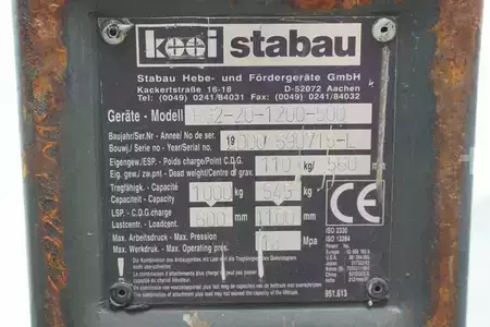 Forche telescopiche 2000  Stabau Stabau RG2-20-1200-500 (4)