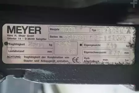 Papirtekercs fogó 360 fokkal forgatható 2003  Meyer MEYER 5.2604N, Breite 1010 mm (5)