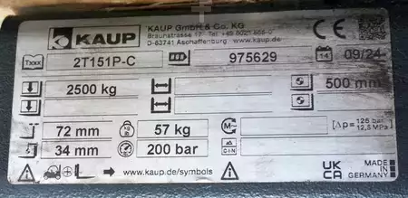 Сайдшифт 2024  Kaup 2T151P-C, Breite 780 mm (4)