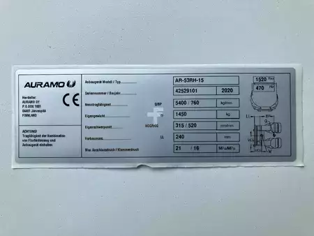 Papirrulle klammer 360° drejelig 2020  Bolzoni AR-53RH-15 (5)