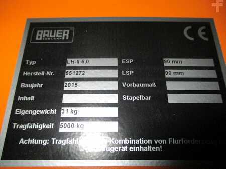 Load stabilizers 2015  Bauer Lasthaken LH-II 5,0 (3)