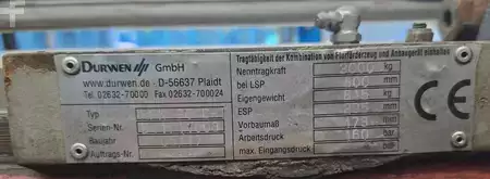 Vidlice na více palet 2/1 2017  Durwen DHPK 80 C-T (3)