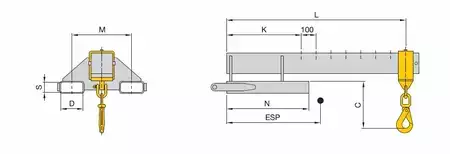 Jeřábové rameno 2001 Stabau S 3-KRSCH 15 (1)