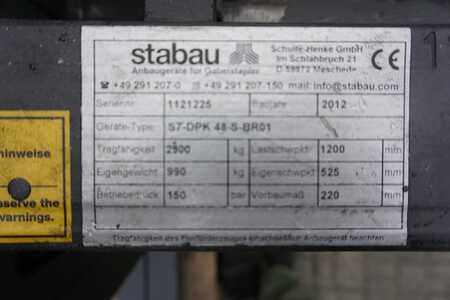 Dvojité paletové vidlice 2012  Stabau S 7 -DPK  48 S -BR 01  (5)