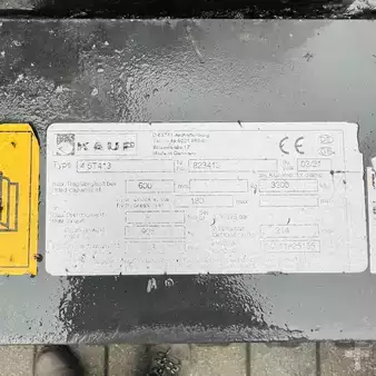 Bale tongs with side shift 2021  Kaup 4.5T413 (10)