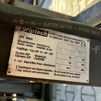 Posicionadores dos garfos 2008  Griptech RG4 25 ZVR 25S (5)