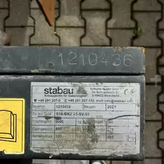 Grampo para produtos embalados 2021  Stabau S15-BKZ35-SV-01 (2)