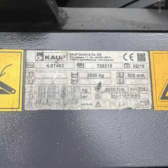 Klem gaffel - drejelig 2019  Kaup 4.8T493  (2 pieces available) (6)