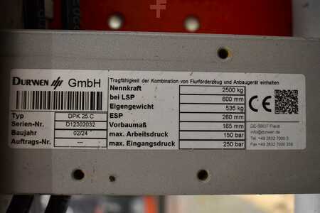 Posizionatore forche doppio 2024  Durwen DURWEN DPK 25-C Breite 1200 (5)
