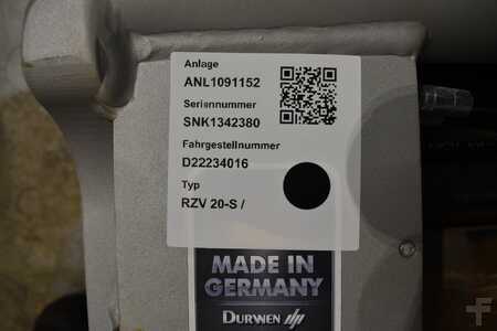 Posizionatore forche con traslatore integrato 2023  Durwen DURWEN RZV 20-S Breite 980mm (5)