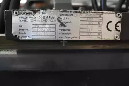 Dubbele palletvork 2019  Durwen DPK 35 C, Breite: 1200 mm (5)