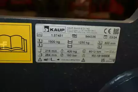 Gaffeltrucker, 360 ° roterende 2024  Kaup 1,5T451 Breite 970 mm (4)