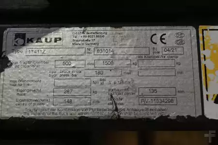 Pozicionéry vidlic 2021  Kaup 1T411Z Breite 1130 mm (3)