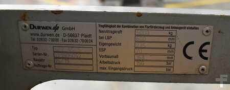 Posizionatore forche con traslatore integrato 2019  Durwen RZV 45 S B=1150 mm (4)