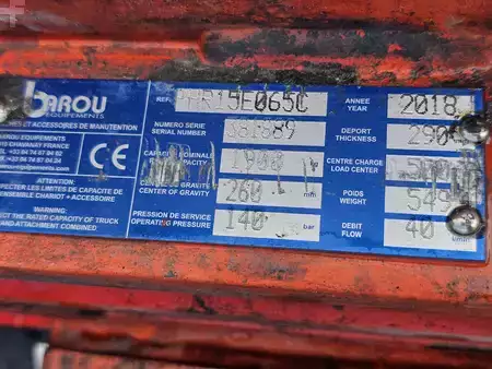 Piastre rotanti 2018  Linde Barou PHR15E065C 360° (9)