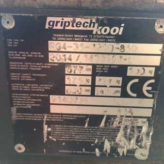 Pinza de dispositivos 2014  Kooi RG4-35-1200-850 (5)