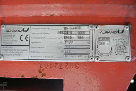 Rolklem papier 180° draaibaar, gedeelde arm 2004  Auramo RA-530 NRJE (3)