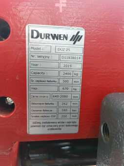 Dispositivo de ajuste horquillas giratorio 2019  Durwen DUZ 25 (4)