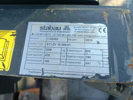 Fork positioners, 360° rotating 2019  Stabau S11-ZV 12-360-01 (5)
