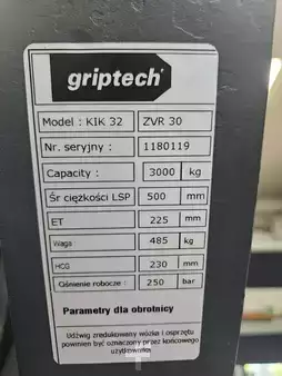 Pozicionér vidlic, otočný 2018  Griptech ZVR 30 (9)