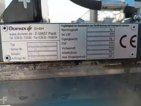 Widły teleskopowe 2018  Durwen RZV-S-TGZ.25.1200 (7)