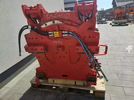 Papierrollenklammer 180° drehbar, geteilter Arm 2020  Bolzoni AR-40RJO-15E-FM (3)