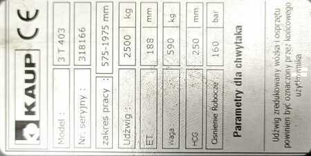 Pinza para balas  Kaup 3T403 (9)