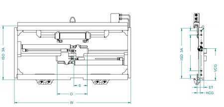 Vorkenversteller met zijverschuiving 2024  Wontonne FPS25G- 1020A G-Series (1)