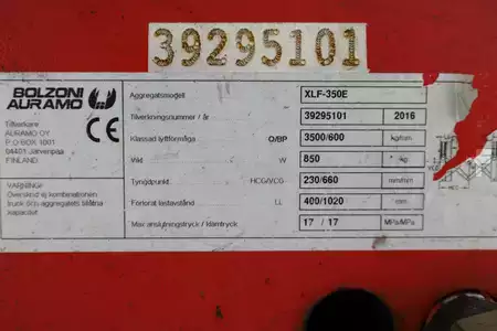 Chwytak do rol papieru 360°, obrotowy 2016  Bolzoni AR-25RJ-13E (3)