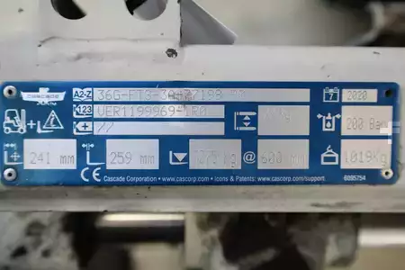 Porta multi-paletes 3/2/1 2020  Cascade 36G-FTS-3A-77198 R0 (3)
