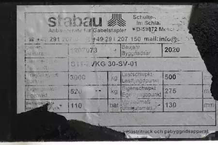 Zinkenverstellgerät mit Seitenschub 2020  Stabau S11-ZVKG 30-SV-01 (3)