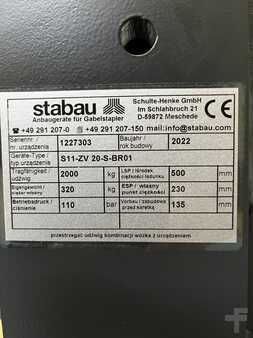 Positionneur de fourches 2022  Stabau S11-ZV 20-S (4)